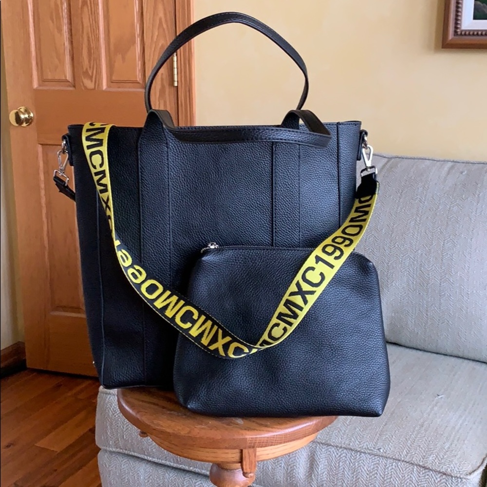 Genuine Steve Madden Leather Tote